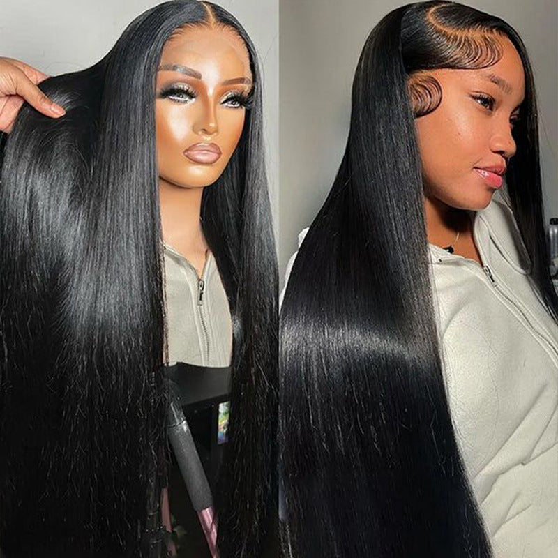13x4 Straight Lace Front Human Hair Wig