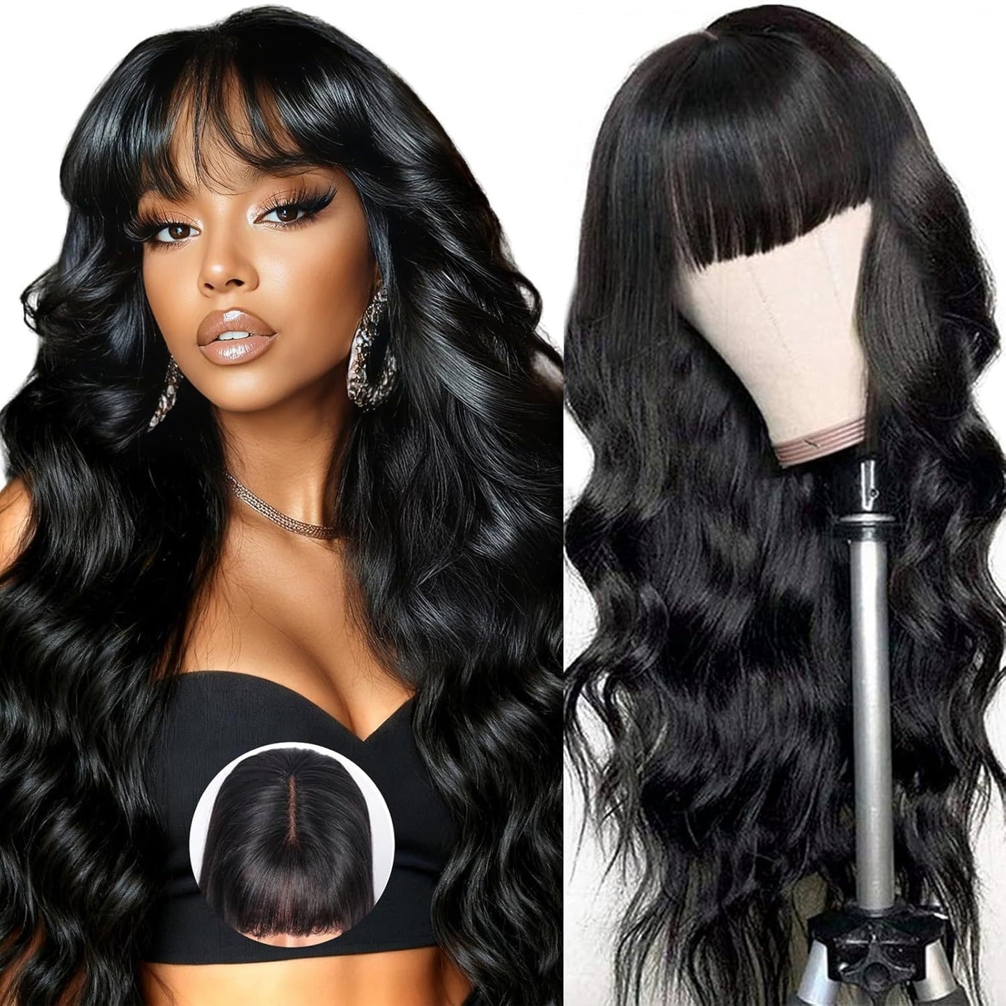 BODY WAVE Full Non-lace Wigs