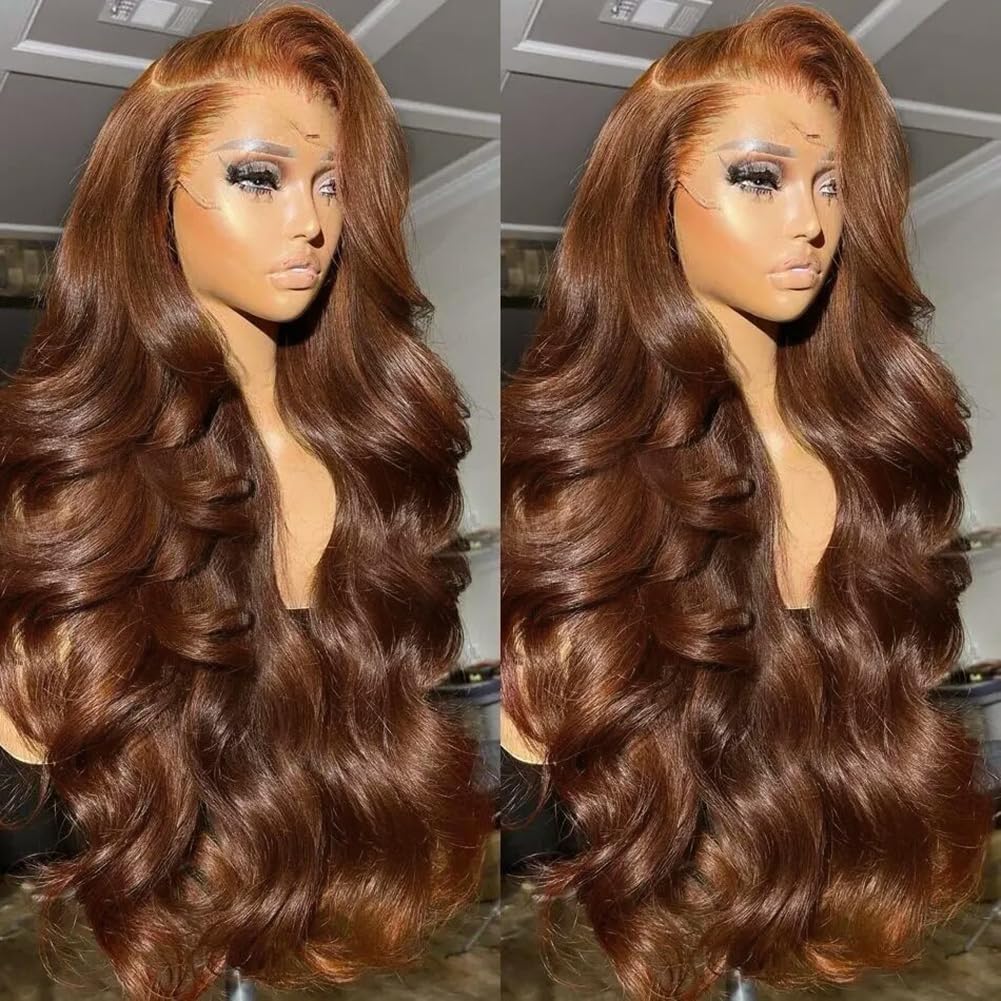 Chocolate Brown Lace Front Wigs