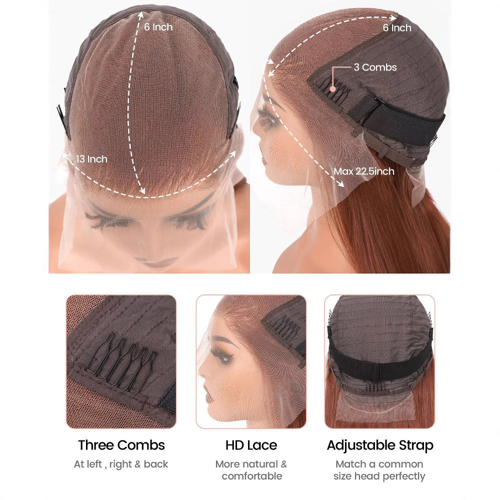Highlight Ombre Lace Front Wavy Lace Wigs
