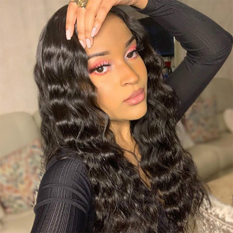 Split Long Curly Hair Wigs