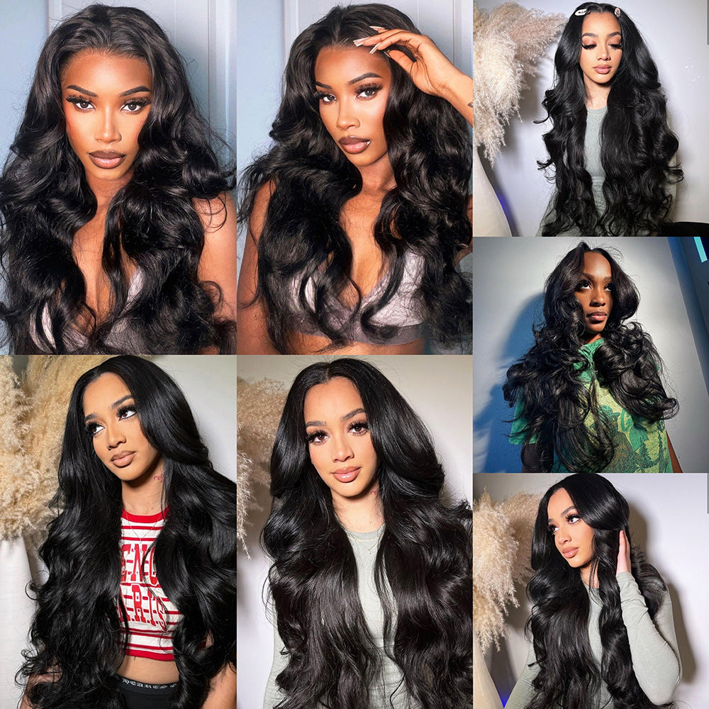 Large Wave Front Lace Synthetic Wigs