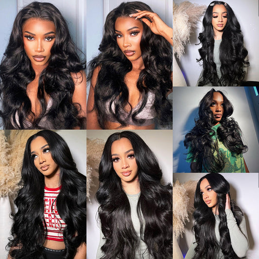 Large Wave Front Lace Synthetic Wigs