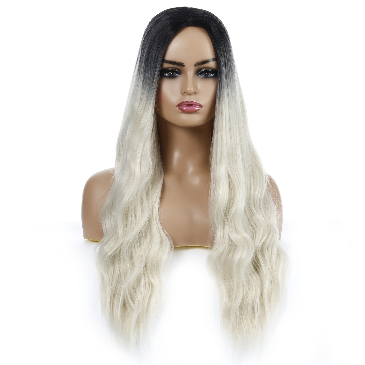 Wavy Curly Hair Wig Head