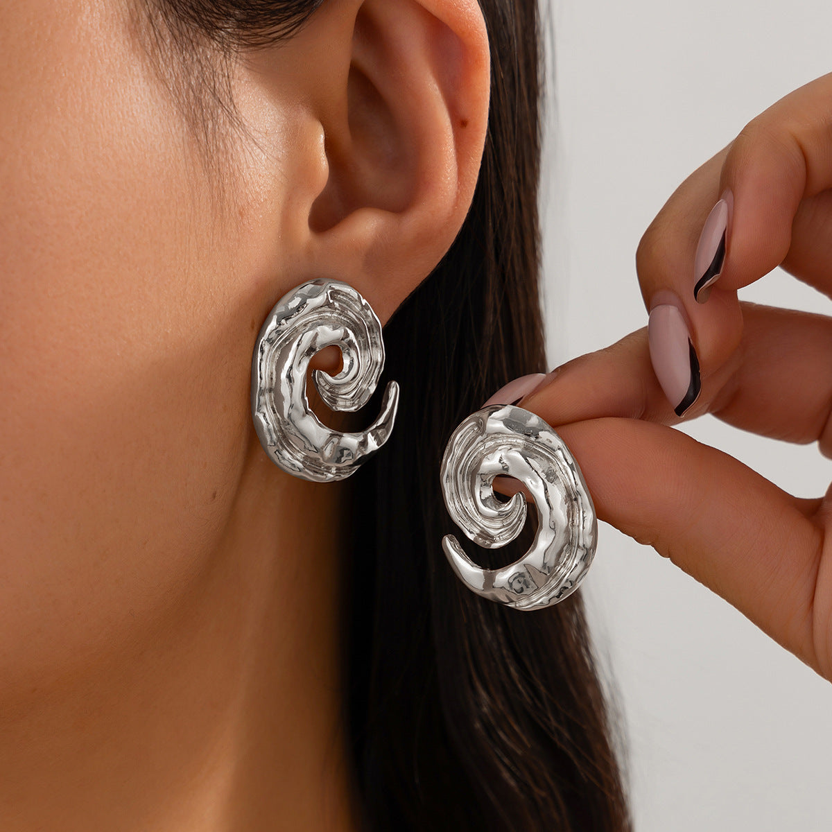 Personality Thread Stud Earrings For Women