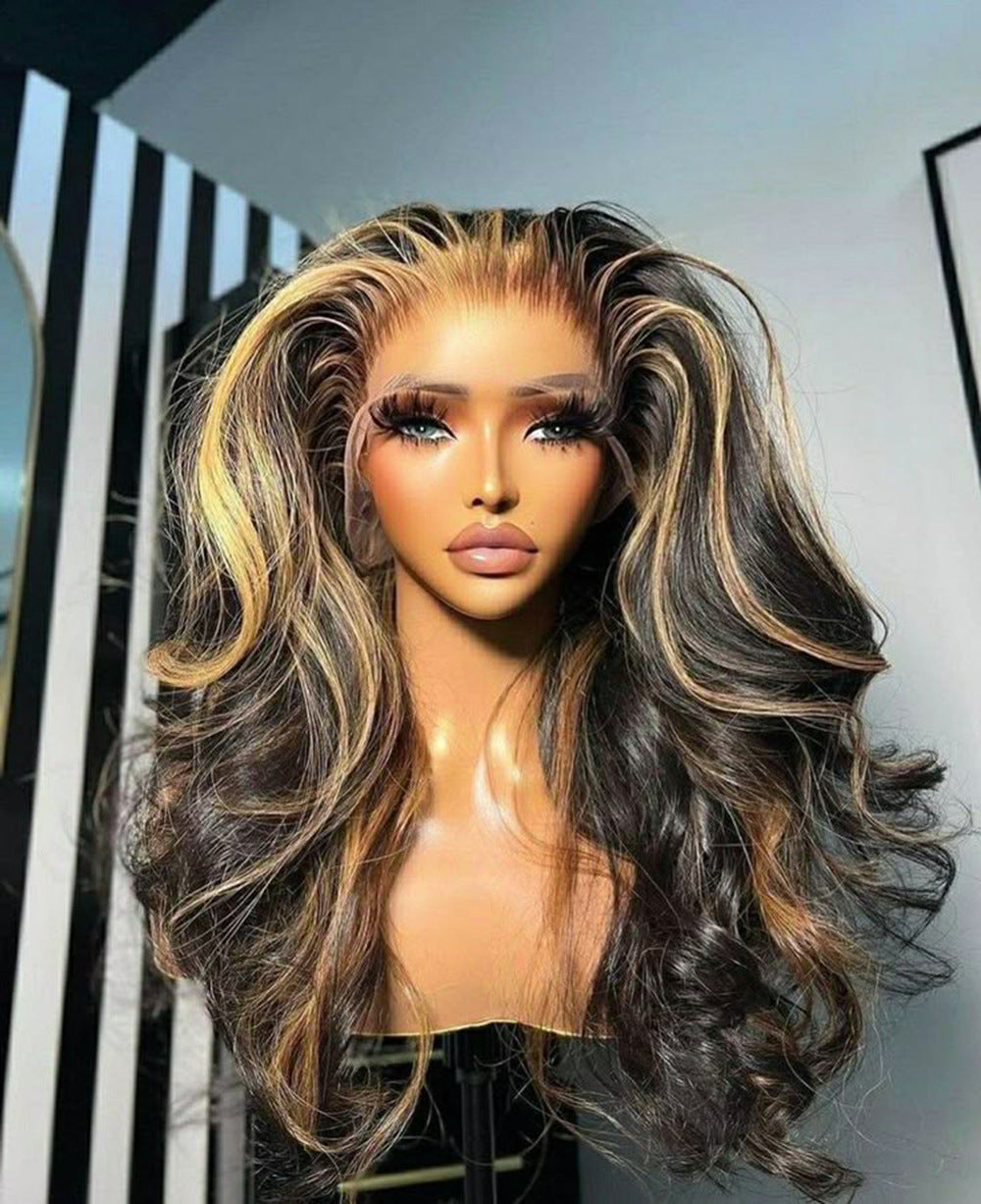 Highlight Ombre Lace Front Wavy Lace Wigs