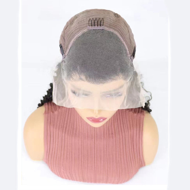 Simple Solid Color Half Lace Hair Wigs