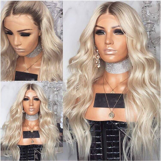 Blonde long Curly Hair Wigs