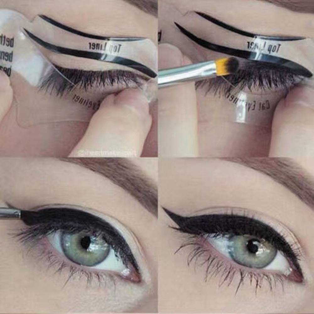 Simple Smoky Makeup Eyeliner Beauty Card