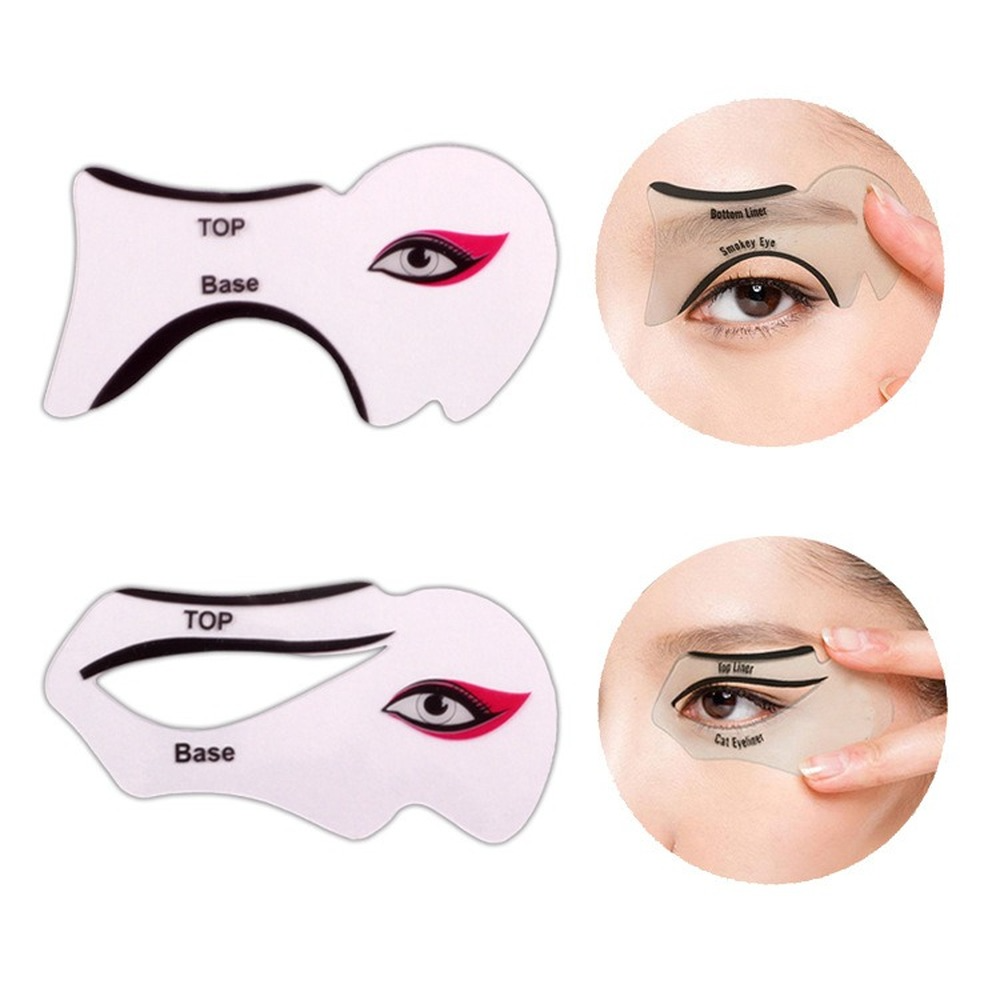 Simple Smoky Makeup Eyeliner Beauty Card