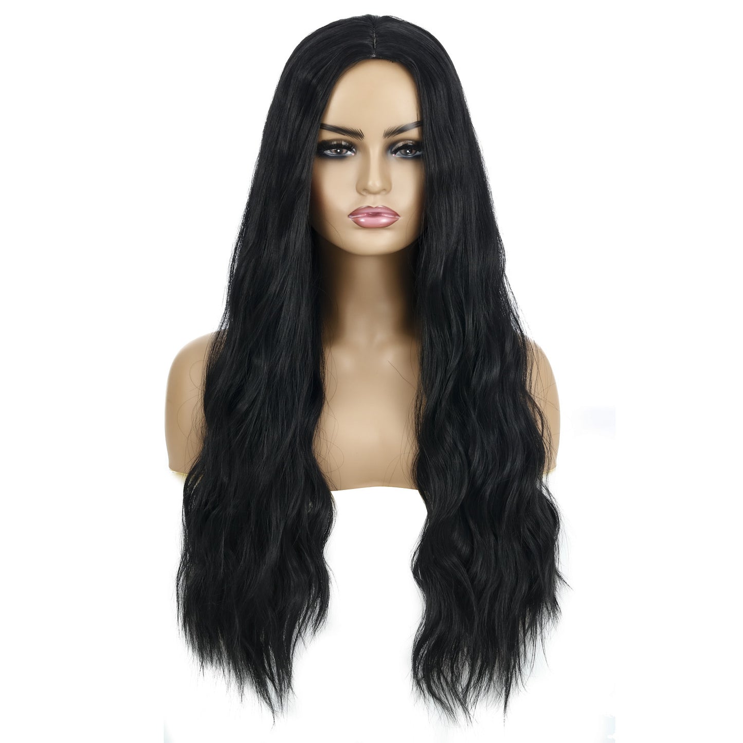 Wavy Curly Hair Wig Head