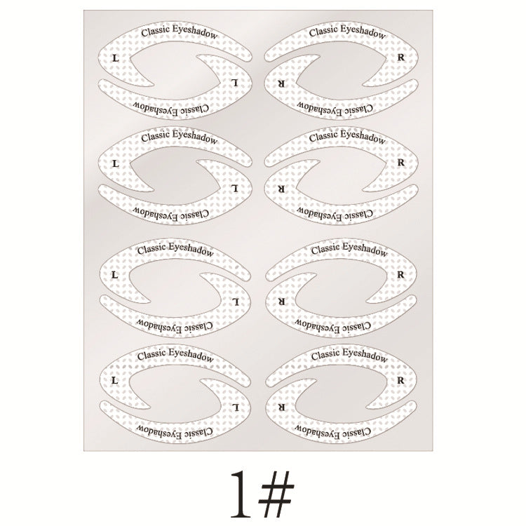 Eyeliner Makeup Eye Template Sticker