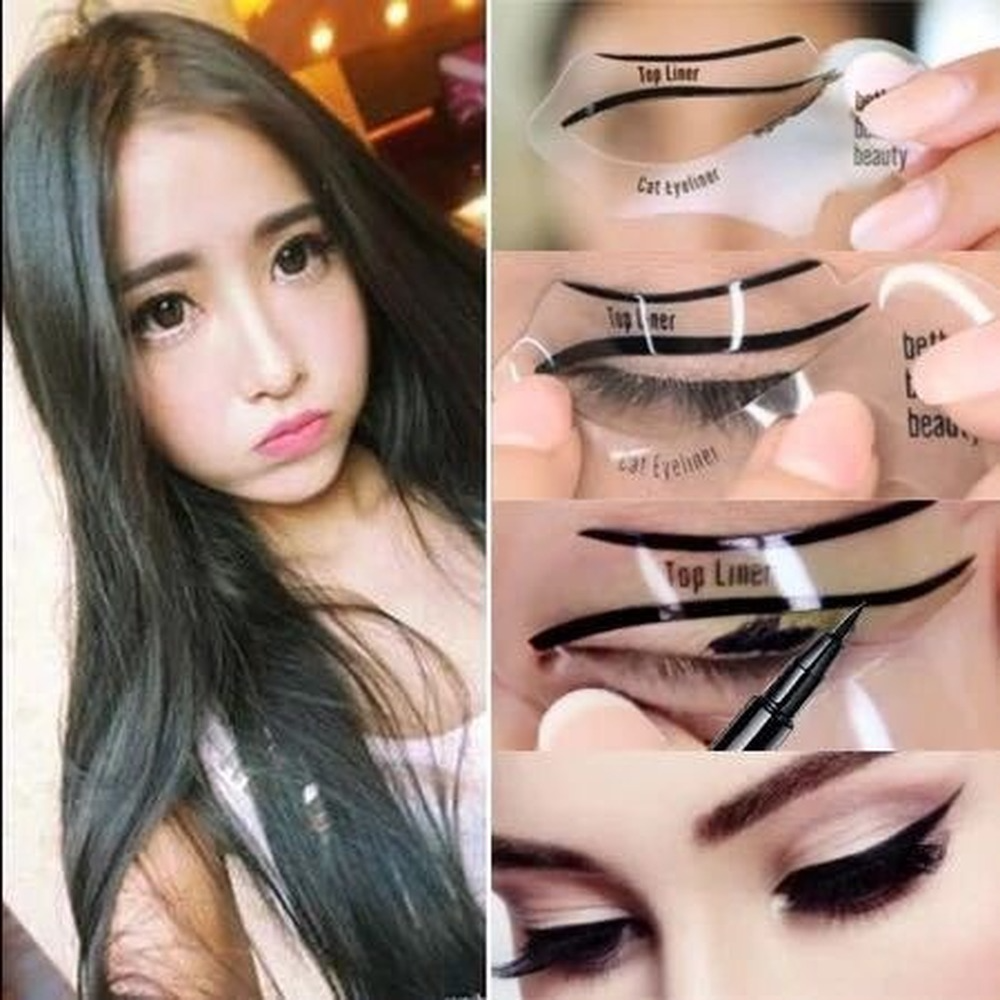 Simple Smoky Makeup Eyeliner Beauty Card