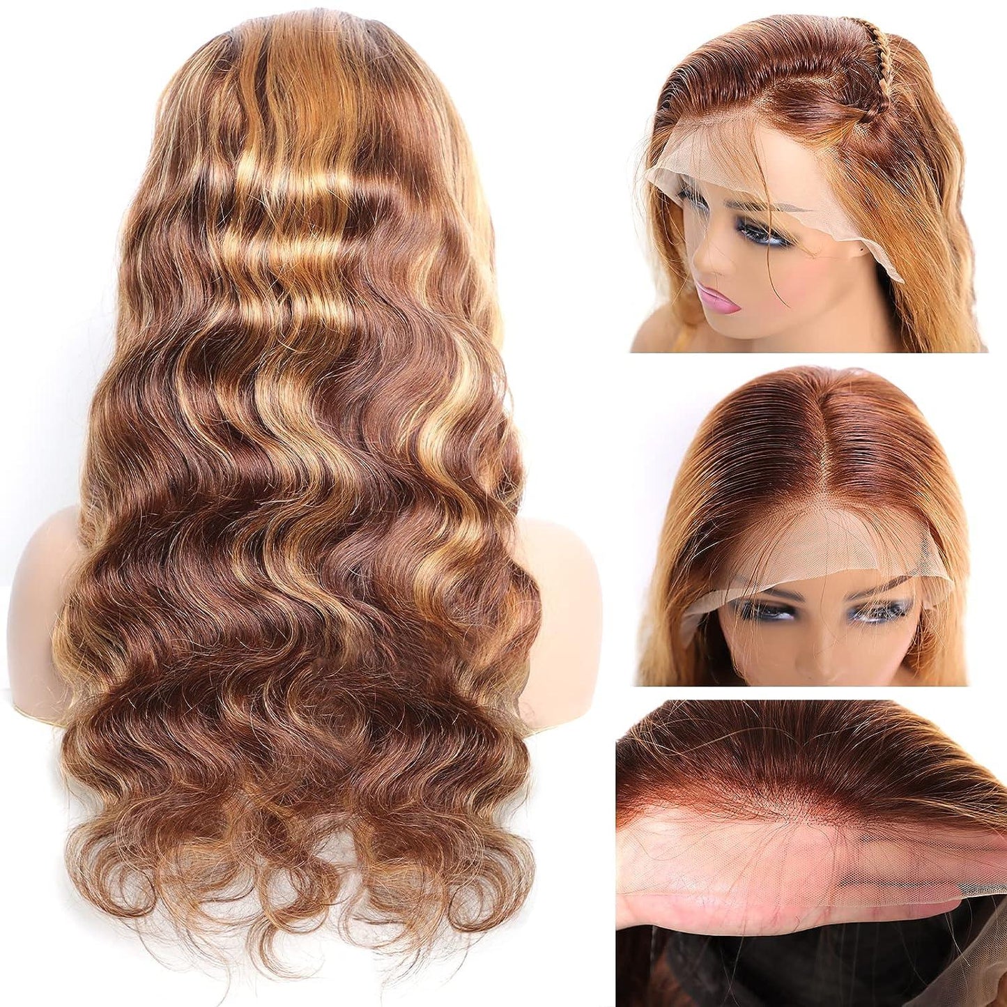 Lace Front Wig Human Hair Body Wave Wigs