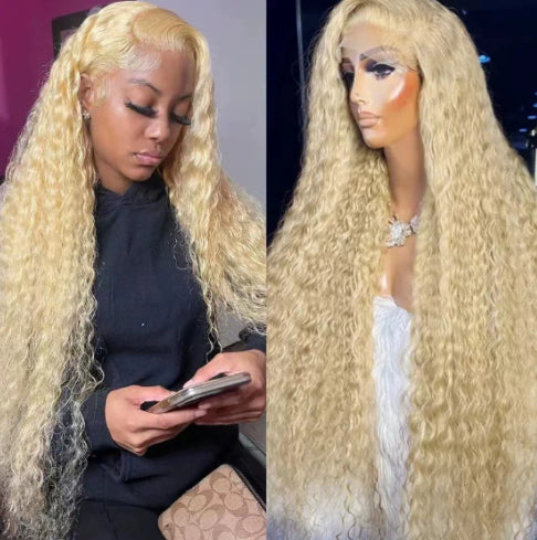 Front Lace Synthetic Curly Hair Wigs