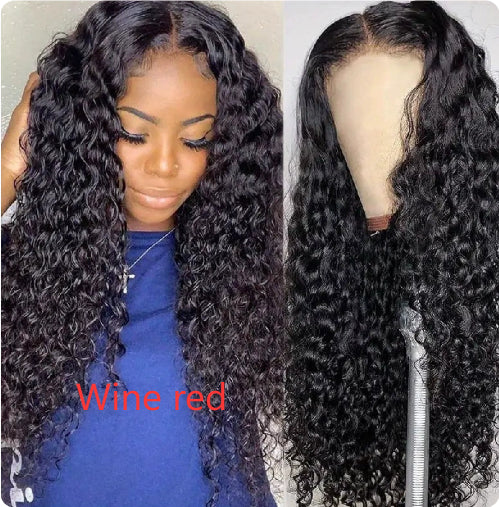 Front Lace Synthetic Deep Hair Wigs