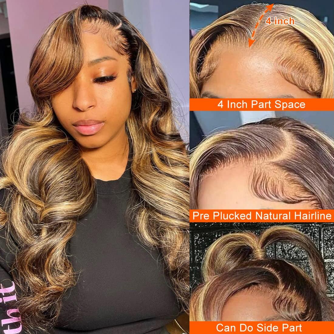 Lace Front Wig Human Hair Body Wave Wigs