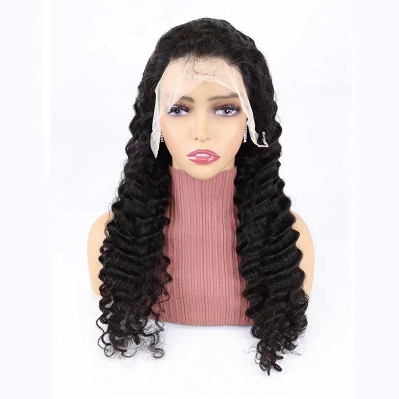 Simple Solid Color Half Lace Hair Wigs