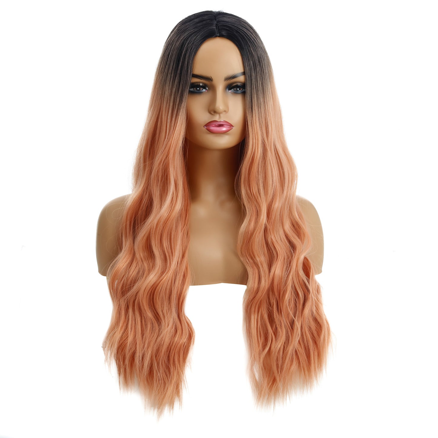 Wavy Curly Hair Wig Head