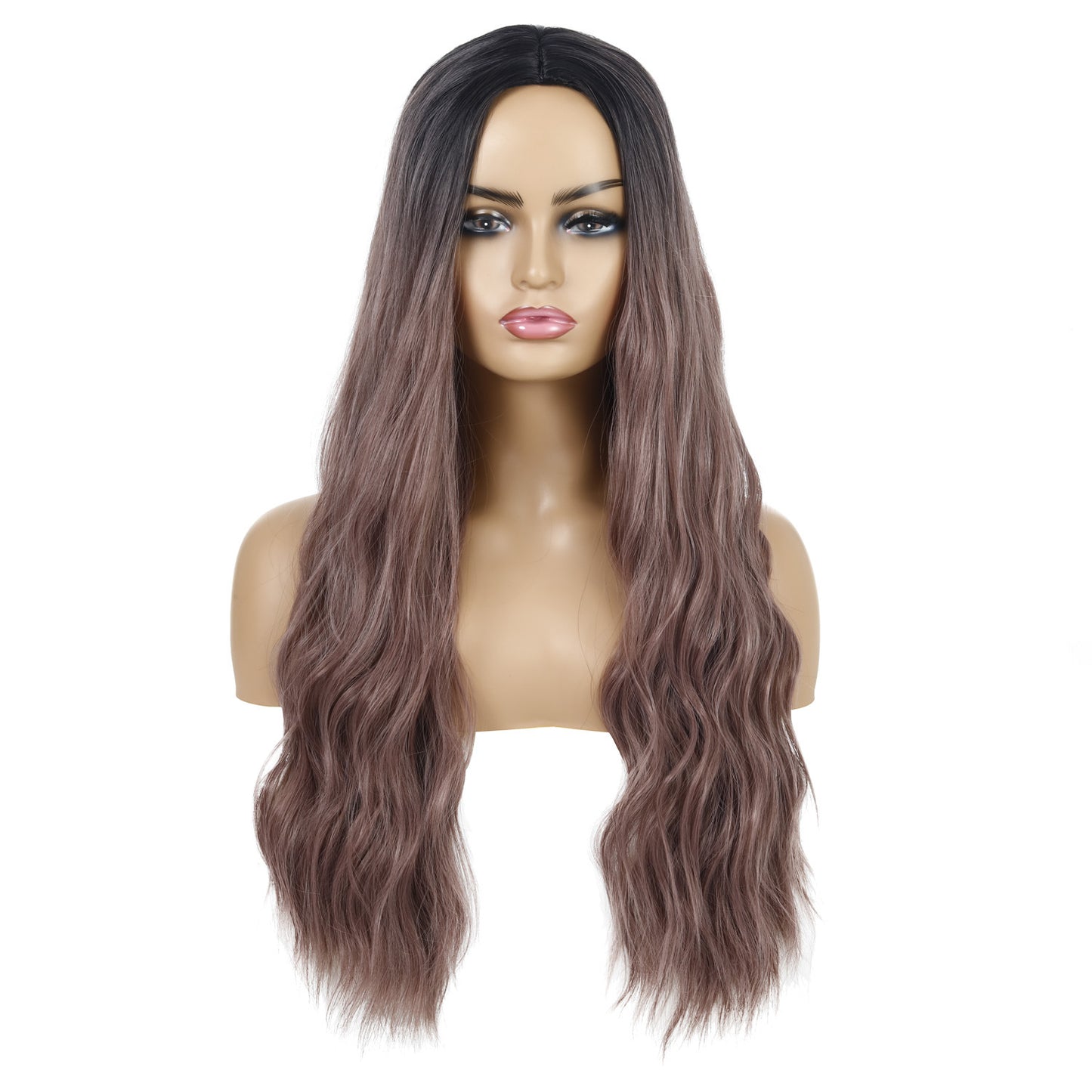 Wavy Curly Hair Wig Head