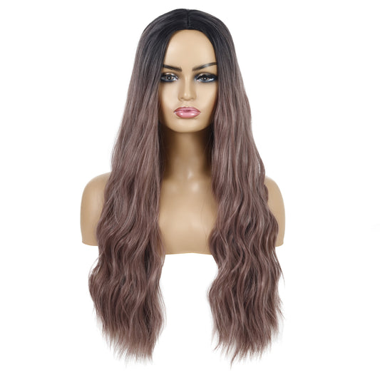 Wavy Curly Hair Wig Head