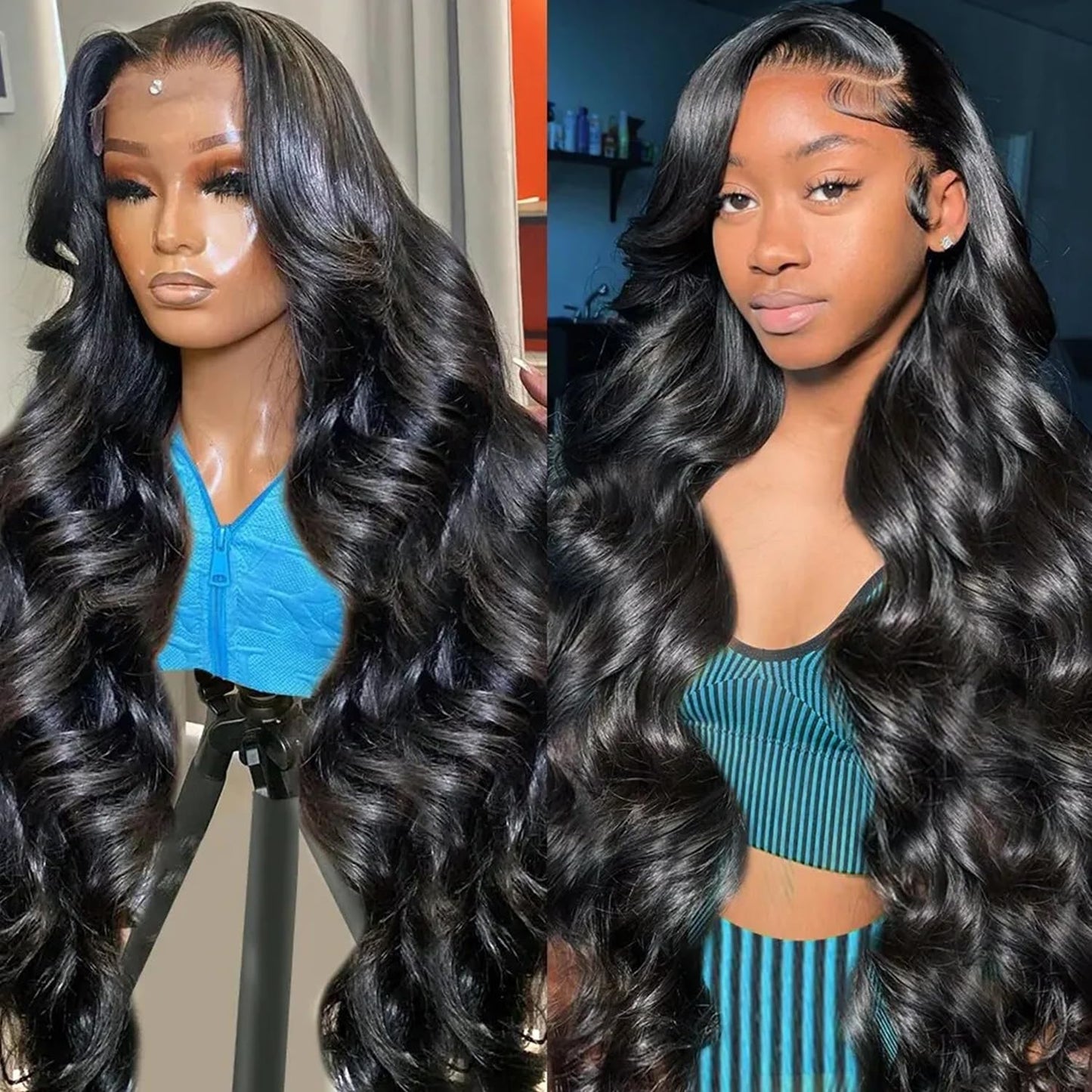 Lace Front Human Hair Wigs Body Wave Wigs