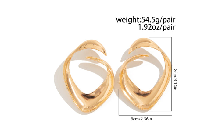 Personality Thread Stud Earrings For Women