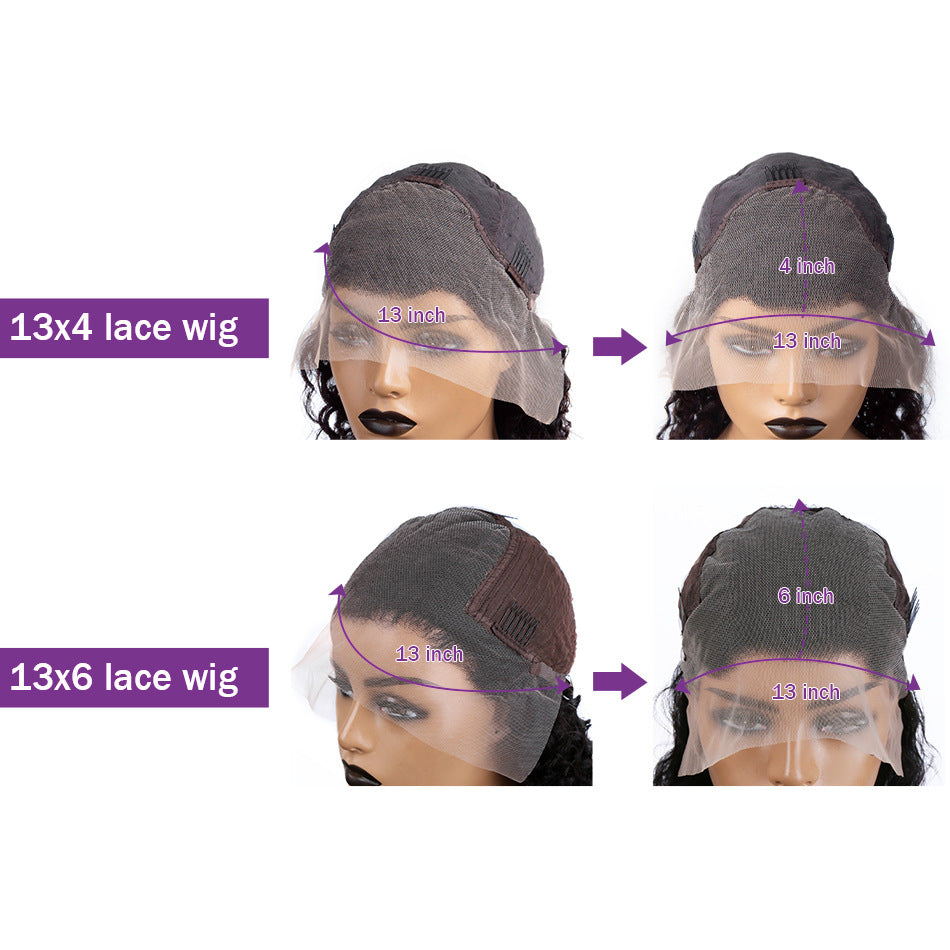 Front Lace Wavy Brown Lace Front Wigs