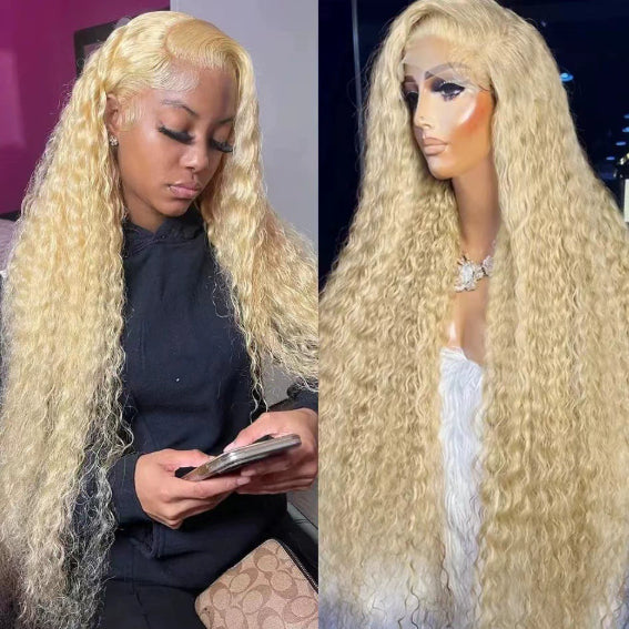 Front Lace Synthetic Curly Hair Wigs
