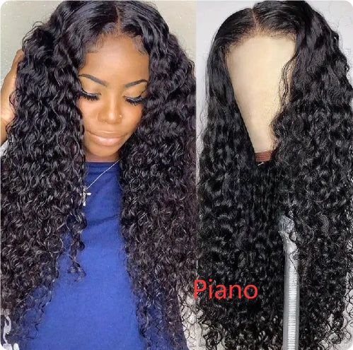 Front Lace Synthetic Deep Hair Wigs