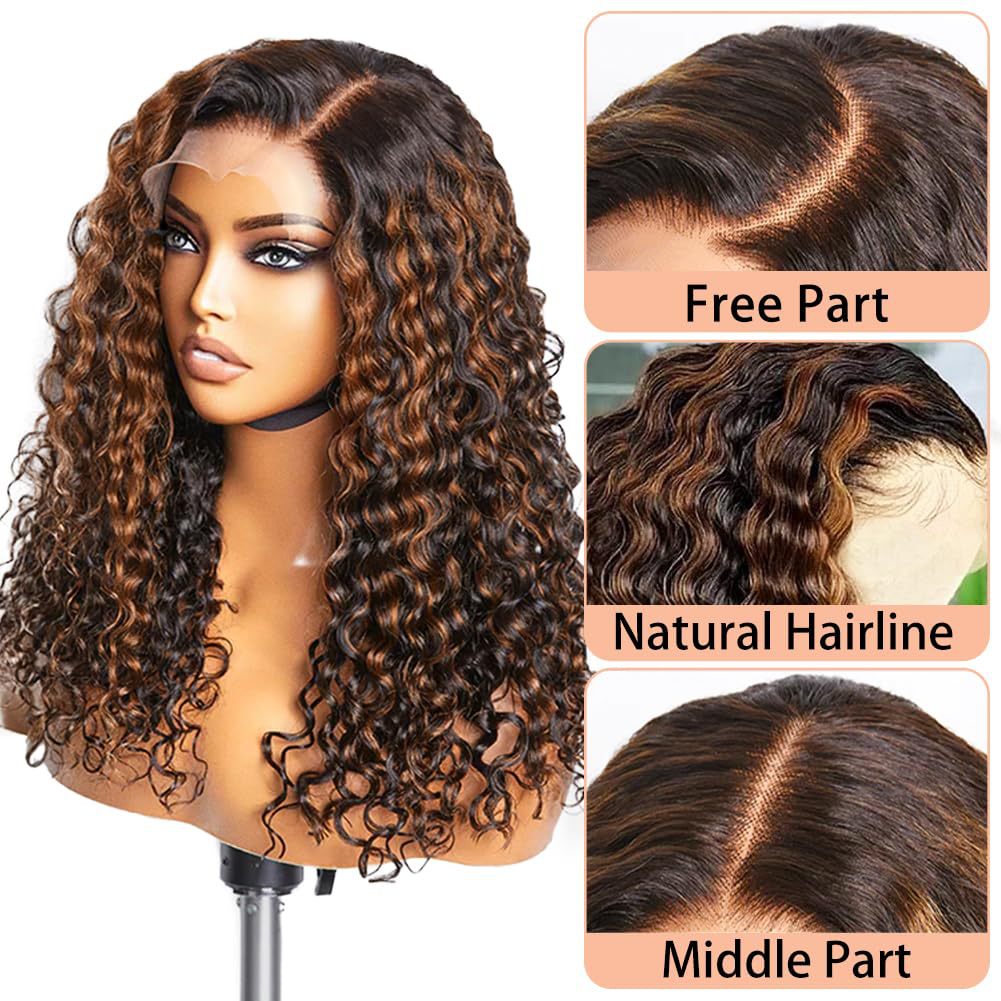 Front Lace Synthetic Curly Hair Wigs