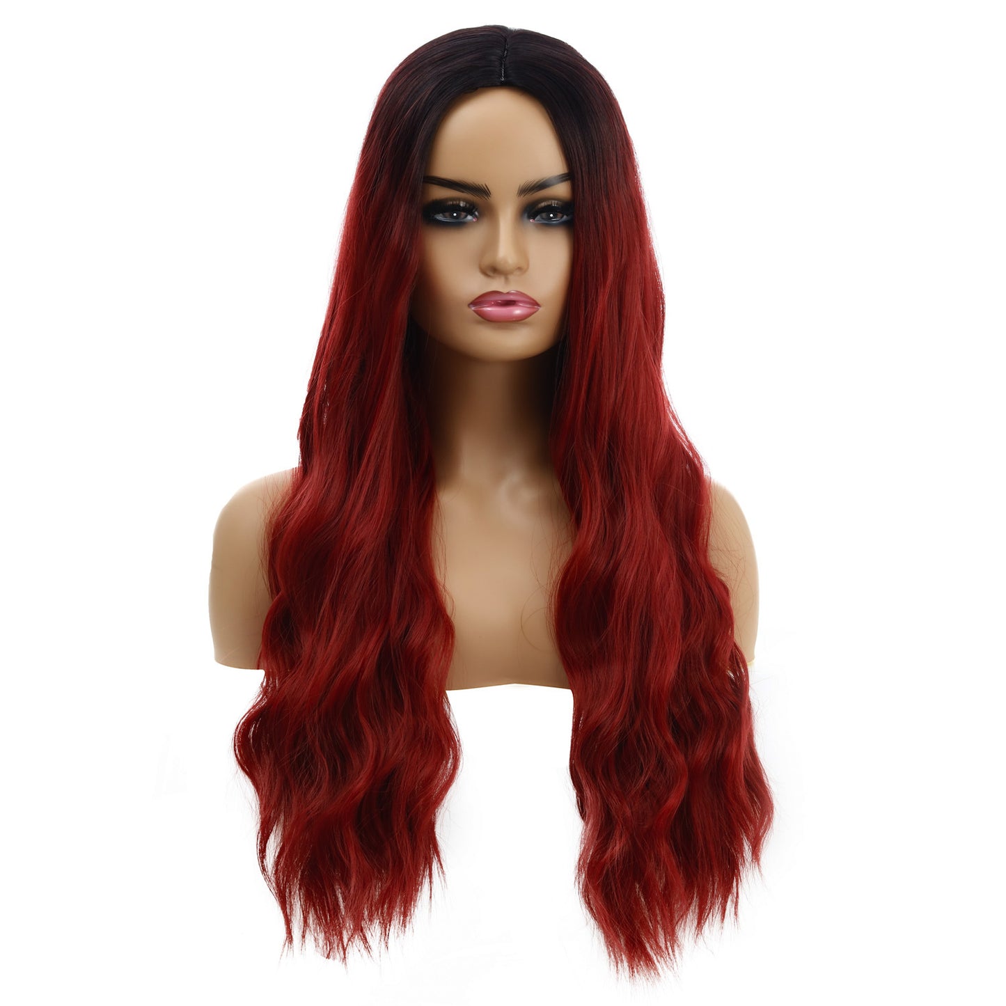 Wavy Curly Hair Wig Head