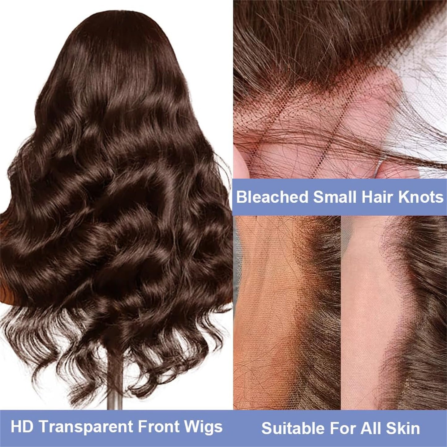 13x4 Lace Frontal Human Hair Wigs