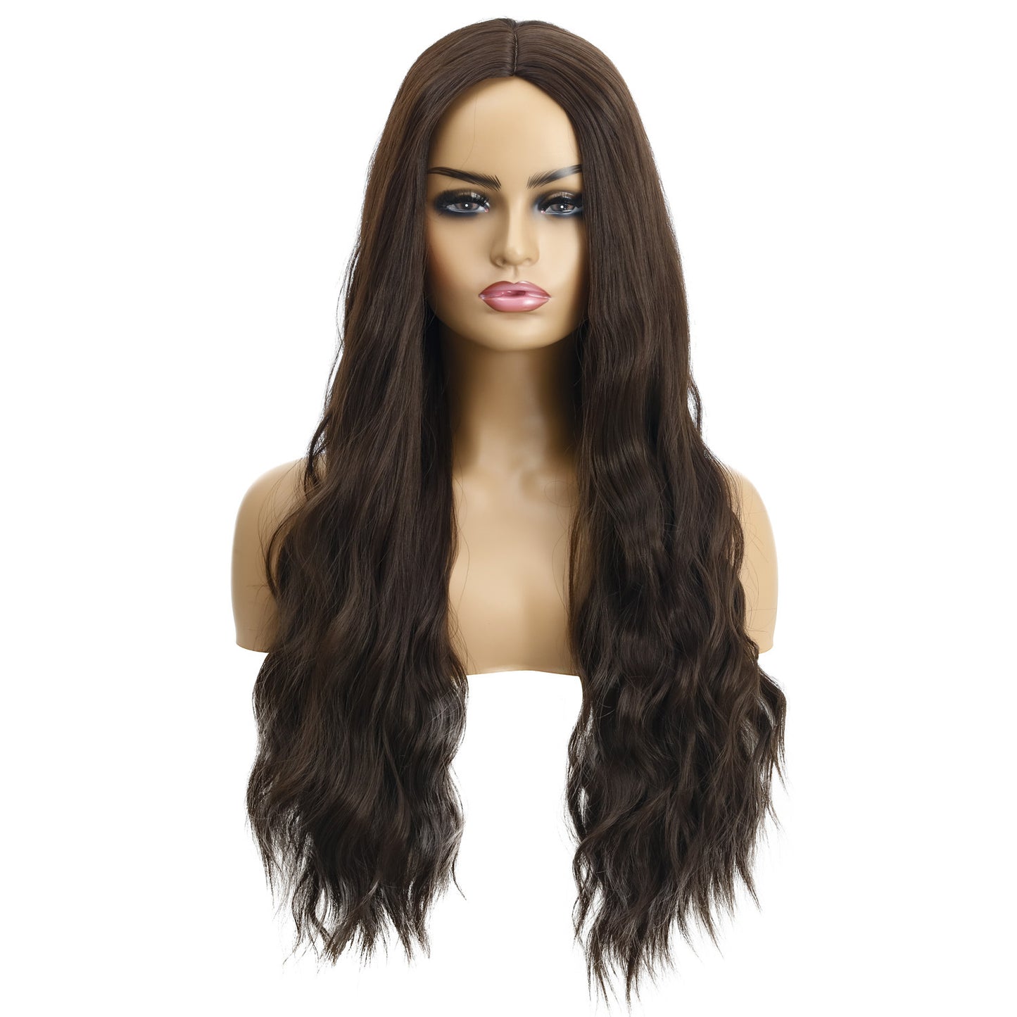 Wavy Curly Hair Wig Head