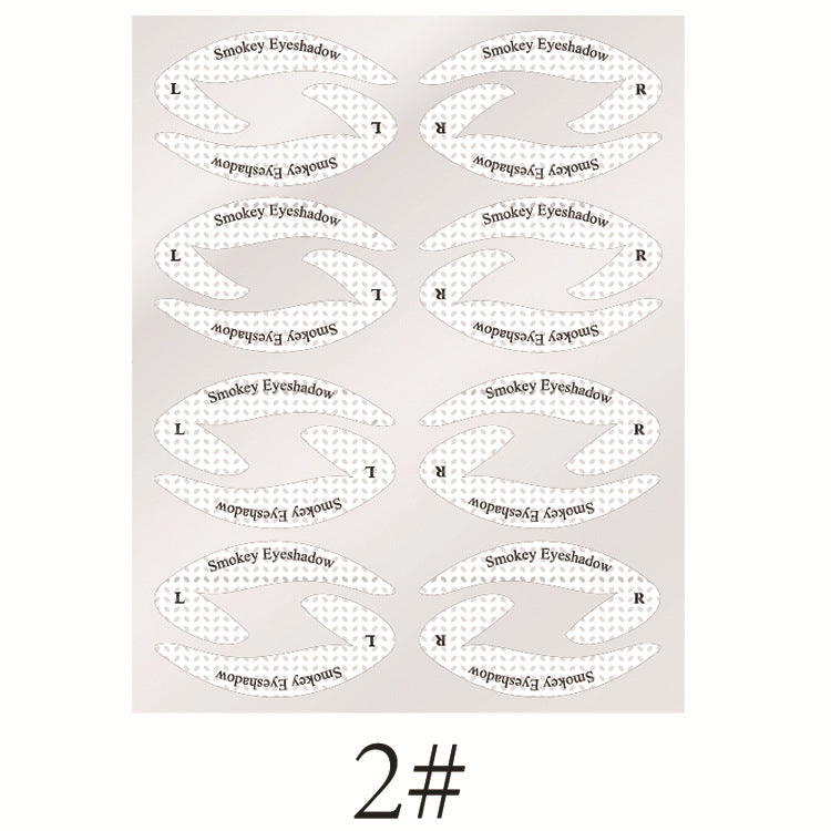 Eyeliner Makeup Eye Template Sticker