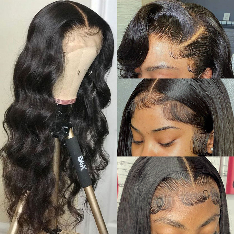 Brown Medium Long Curly Hair Big Wave